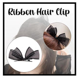 Sweet Mesh Bow Hairpin Hair Accessories Bang Clip Bowknot Hair Clips Girls Party