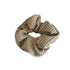 Women Large Scrunchies Plaid Hair Bands Elastic Hair Tie Rope Ring Ponytail Gift - Khaki