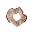 Large Scrunchies Silk Satin Elastic Hair Hair Bands Rope Tie Ponytail Accessory - Khaki