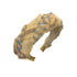 Splicing Colours Braided Diamond Headband Net Yarn Twist Braid Wide Head Hoop - Plaid