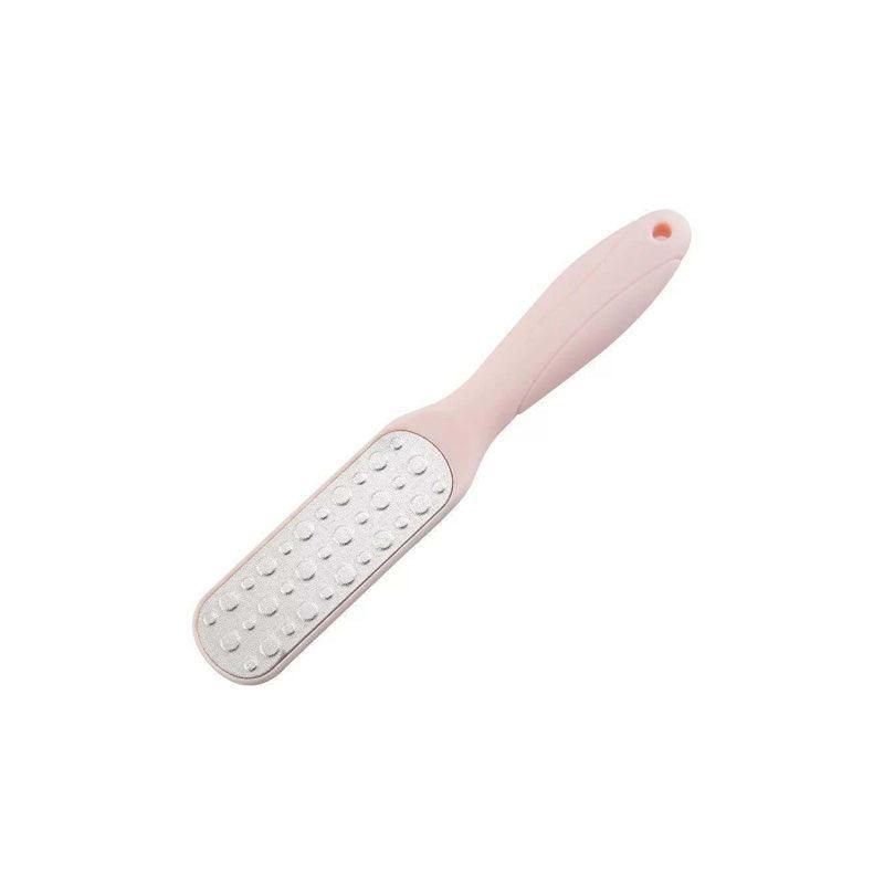 Double Sided Foot File Pedicure Rasp Scrubber Cleaner Dead Skin Callus Remover - Pink