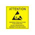 Anti Static Warning Sticker Label Easy to Use Eye-Catching for PC Electronics - 2