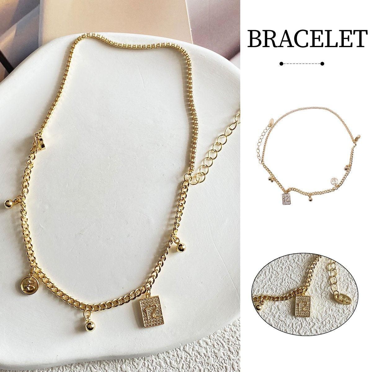 Luxury Multi Billionaire Bracelet Stylish Gold Plated Jewellery for Men Women