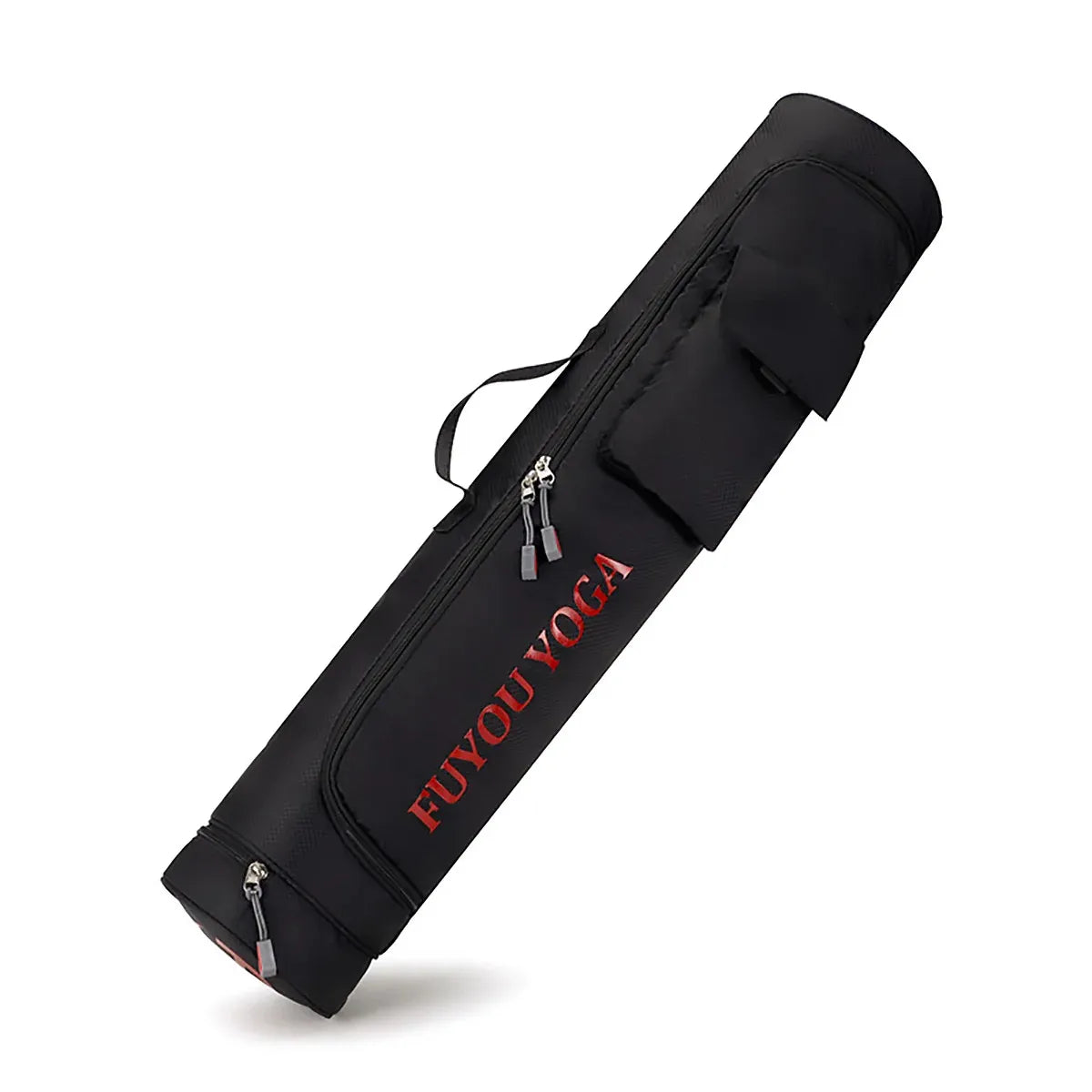 Womens Yoga Gym Bag Large Capacity Shoulder Tote Sports Travel Crossbody Bag - Black