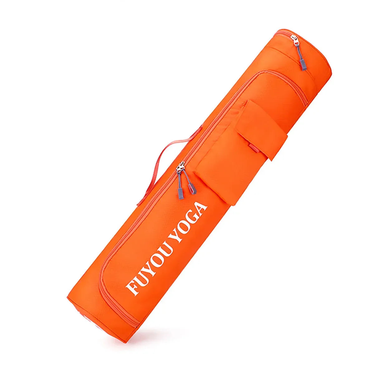 Womens Yoga Gym Bag Large Capacity Shoulder Tote Sports Travel Crossbody Bag - Orange
