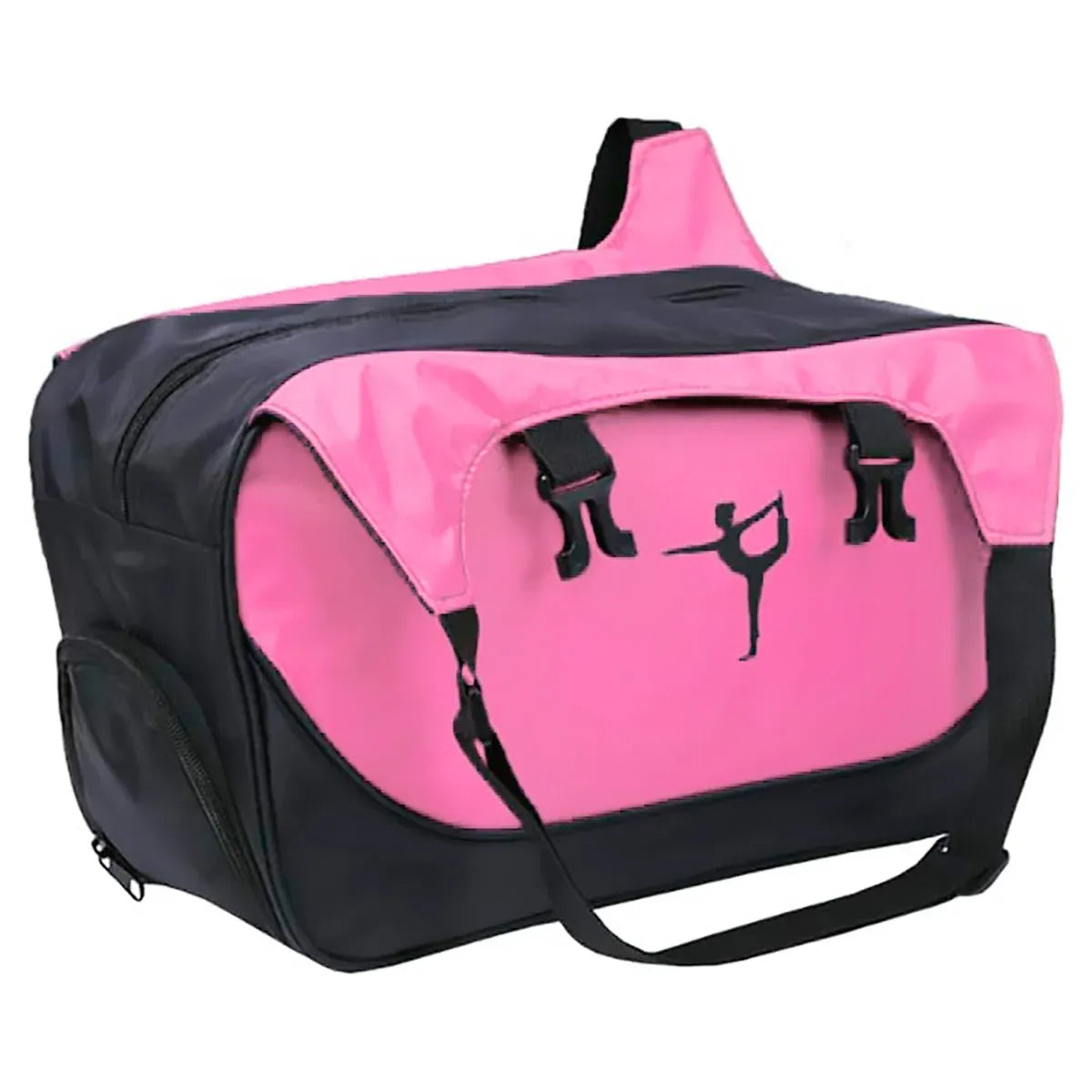Yoga Mat Bag Large Capacity Sports Backpack Casual Gym Travel Print Backpack - Pink