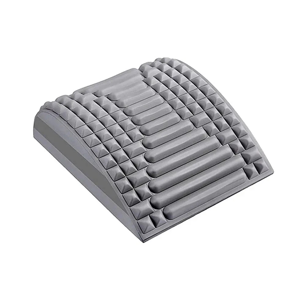 Ergonomic Neck and Back Support Stretcher for Relaxation and Posture - Grey
