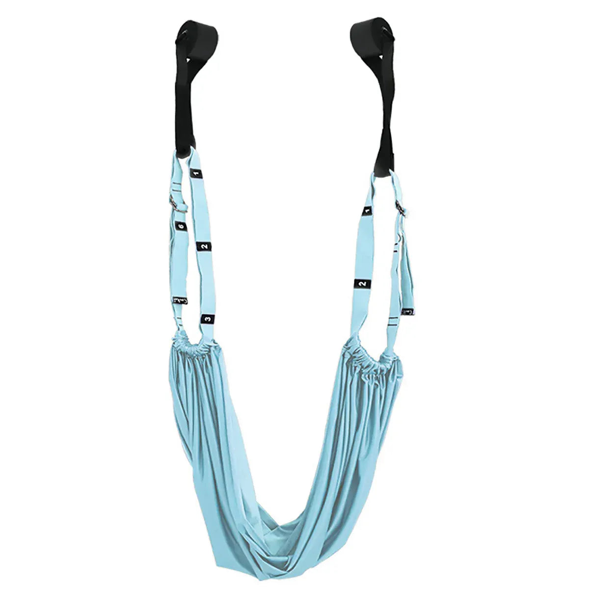 Air Yoga Rope Elastic Stretch Belt Inversion Training Strap Handstand Fitness - Blue