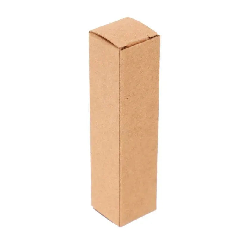 100PCS Empty Lip Balm Tube Packaging Carton Box Lipstick DIY Paper Case 2.8-3.1 - Kraft-3.1x3.1x9cm