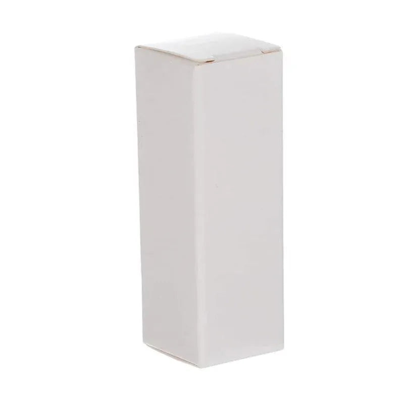 100PCS Empty Lip Balm Tube Packaging Carton Box Lipstick DIY Paper Case 2.8-3.1 - White-2.8x2.8x8.5cm