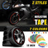 18inch Reflective Rim Tape Wheel Stripe Decal Trim Sticker For Car Motorcycle - Reflective Green