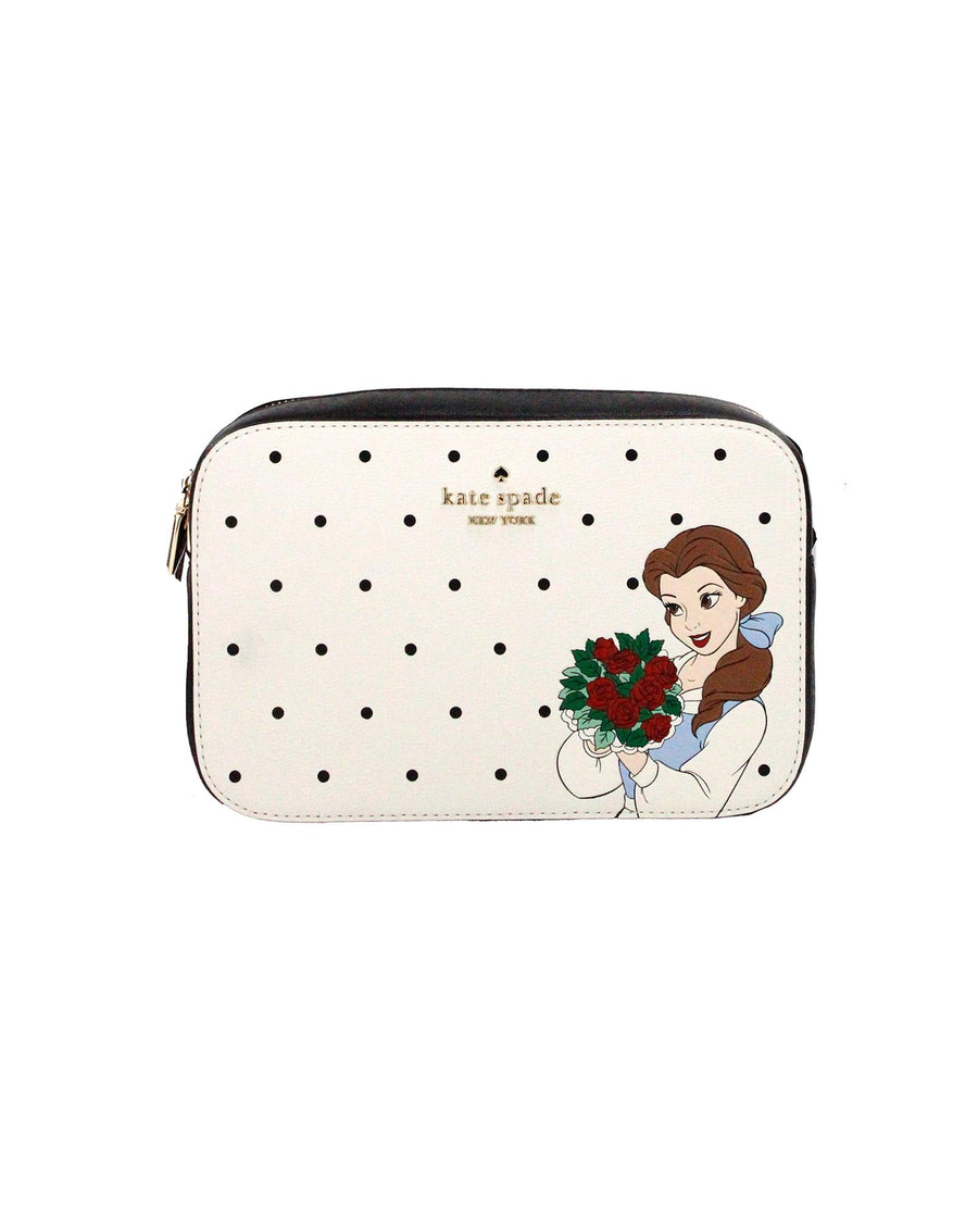 Kate Spade Women's Disney Beauty and the Beast Mini Camera Crossbody Bag Purse - One Size