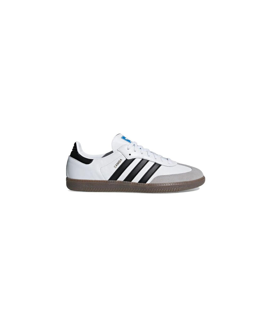 Adidas Men's White Leather Sneaker - 44 2/3