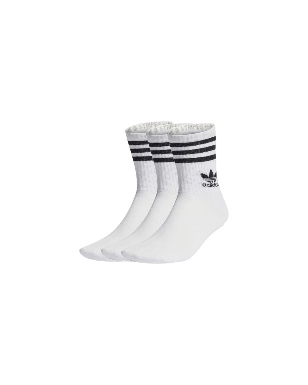 Adidas Men's White Cotton Sock - 45 IT