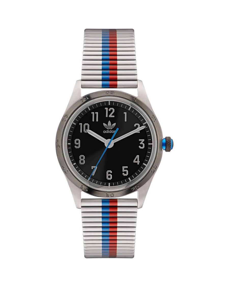 Adidas Unisex's Gray Stainless Steel Watch - One Size