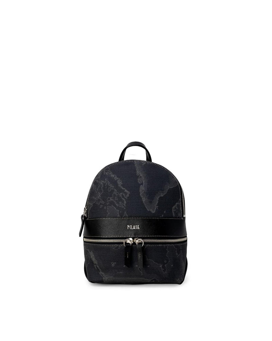 Alviero Martini Prima Classe Women's Black Leather Backpack - One Size
