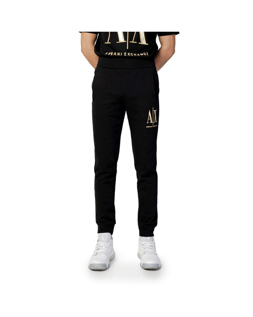 Armani Exchange Men's Black Cotton Jeans & Pant - 42 IT