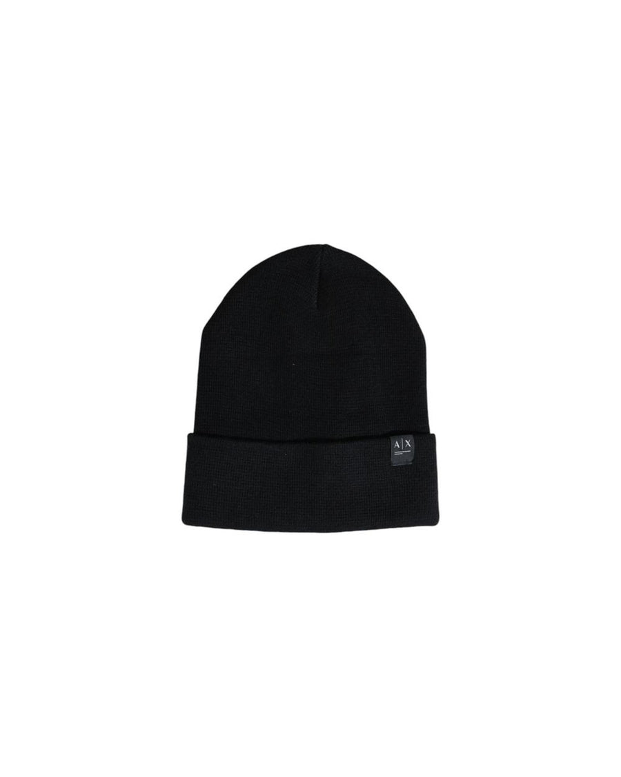 Armani Exchange Men's Black Polyester Hats & Cap - One Size