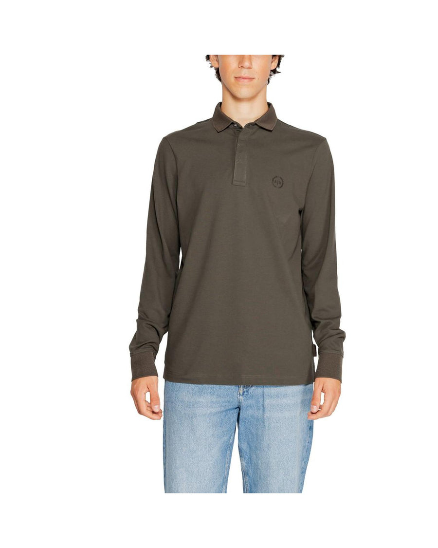 Armani Exchange Men's Green Cotton T-Shirt - 44 IT