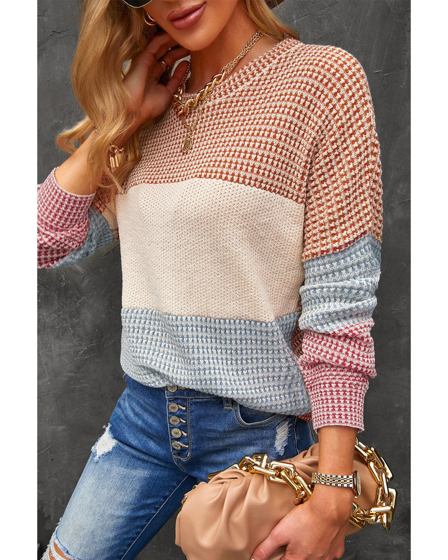 Azura Exchange Knitted Long Sleeve Top - XL