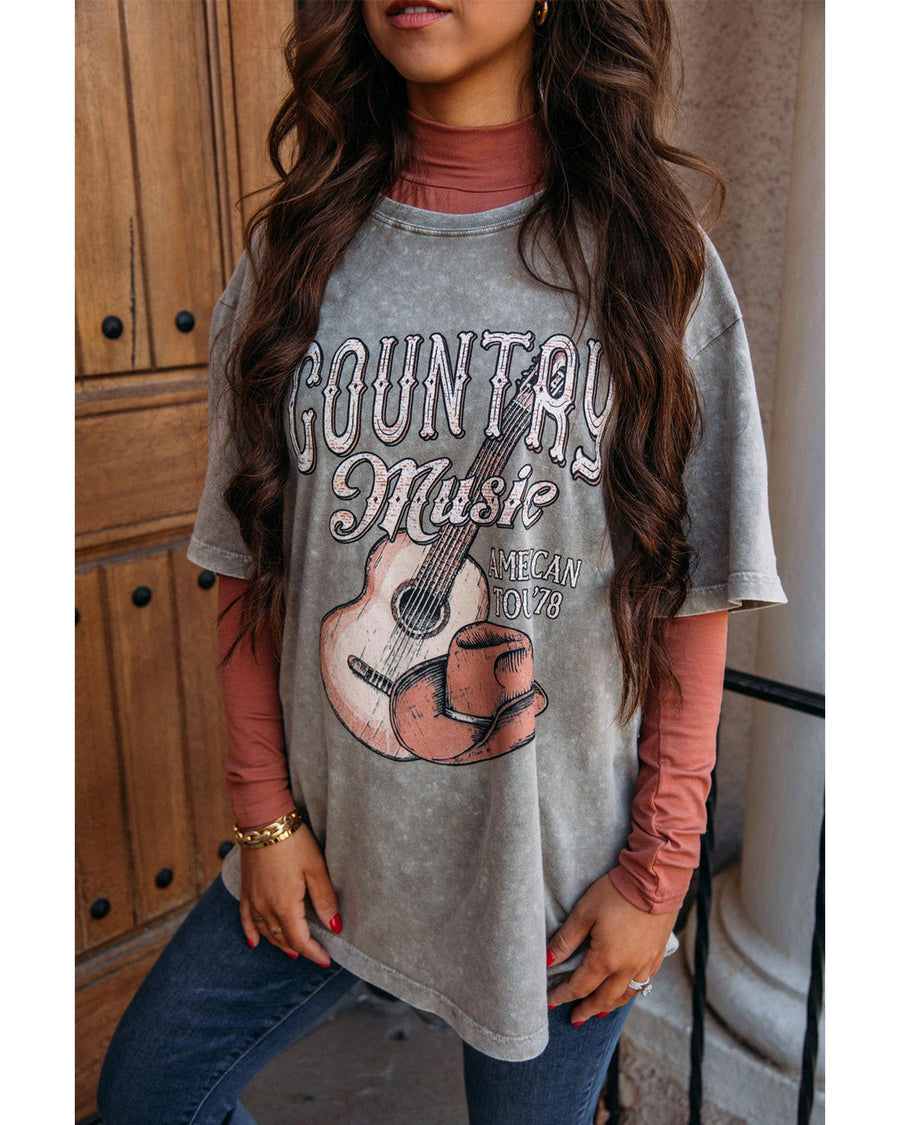Azura Exchange Vintage Country Music Tee - M