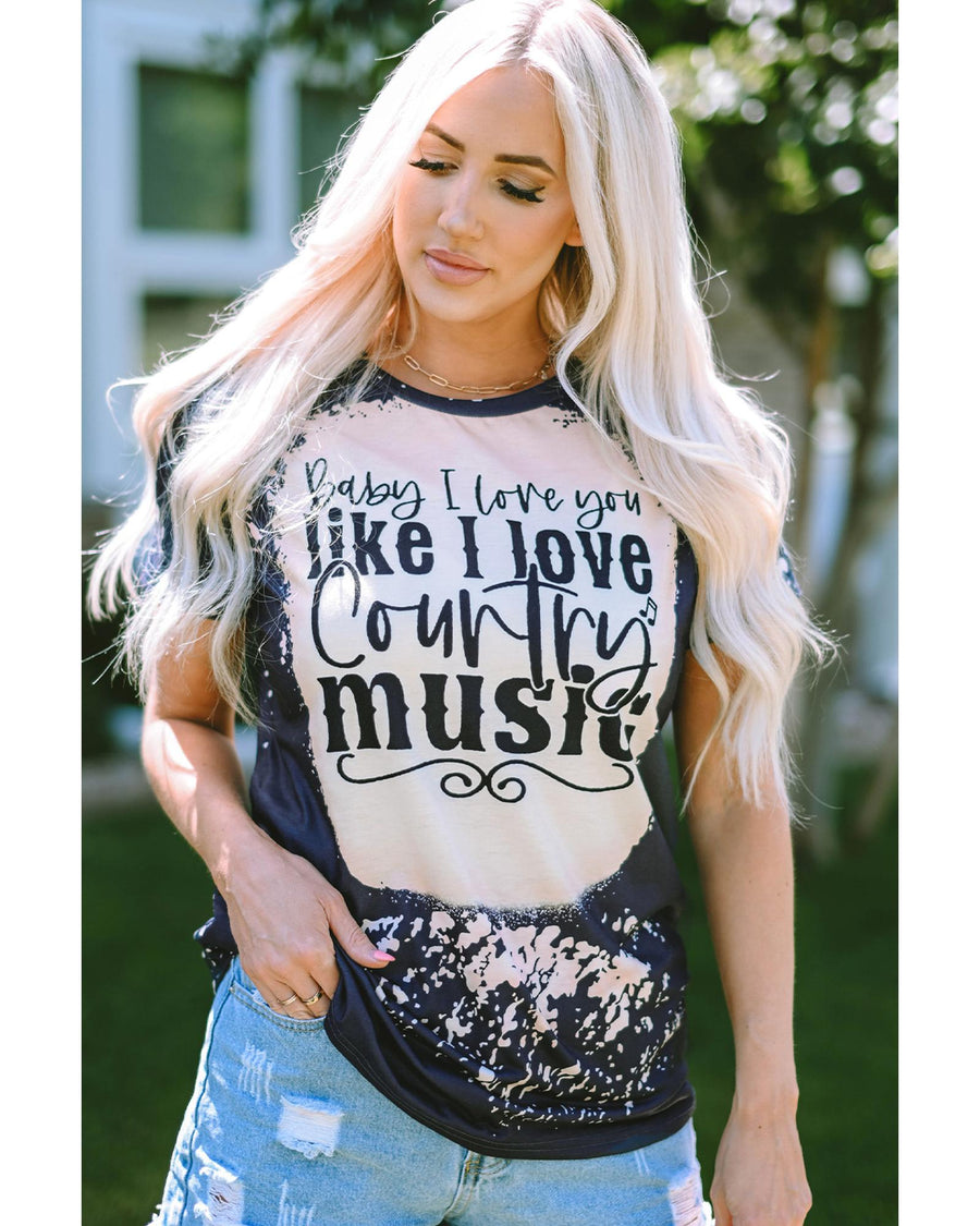 Azura Exchange Country Music Graphic Tee - XL