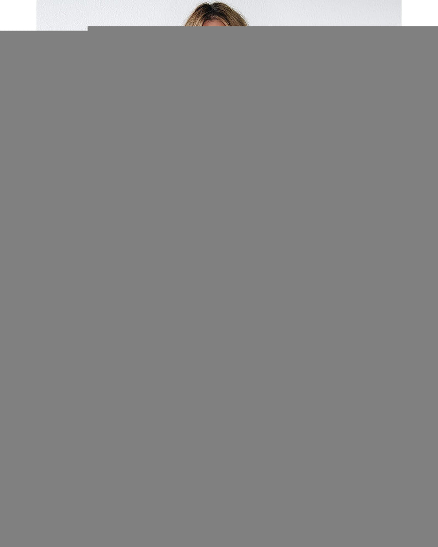 Light Grey Waffle Patchwork Long Sleeve Raw Hem Pullover Top - XL