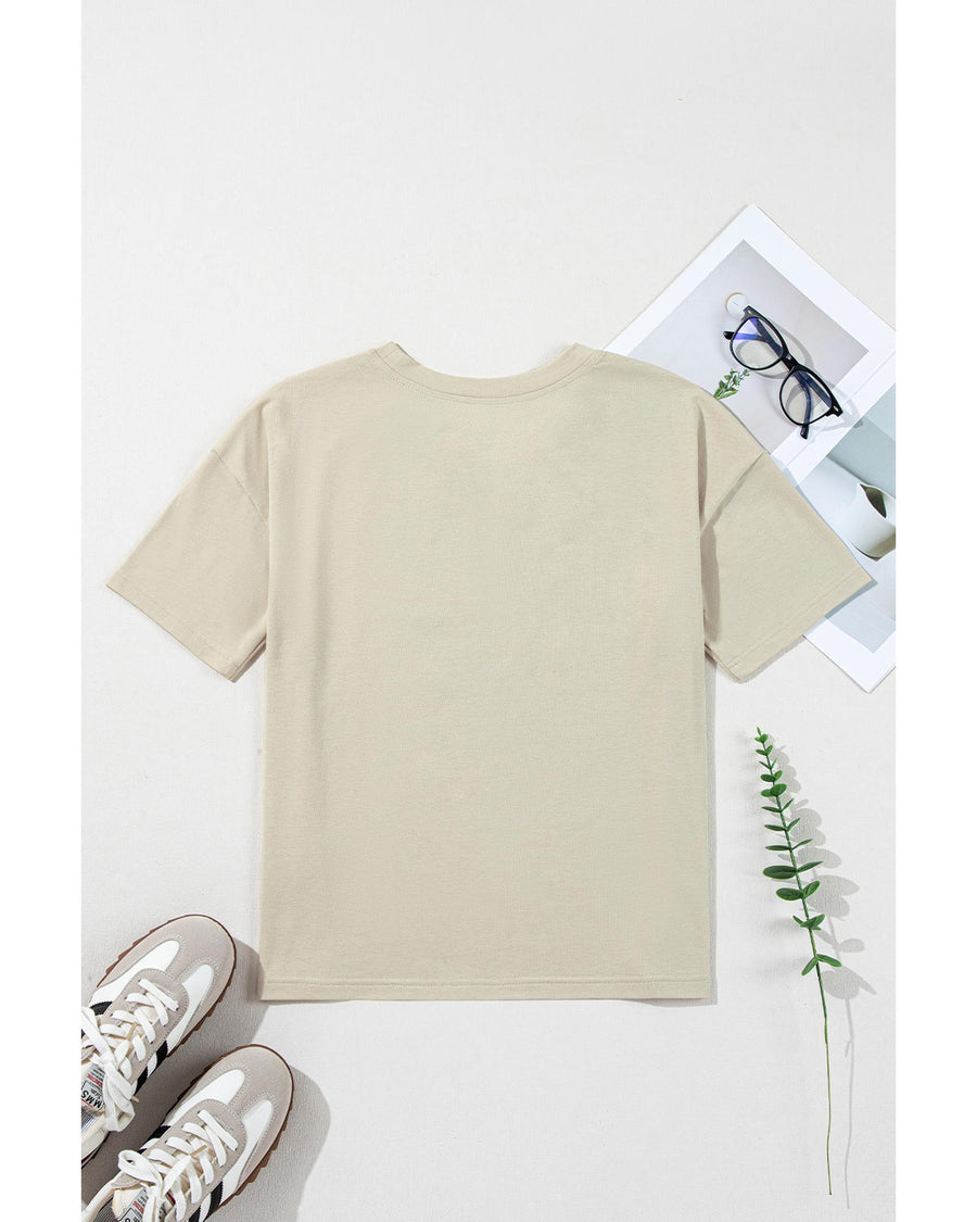 Parchment Cowgirl Queen Graphic Tee - S