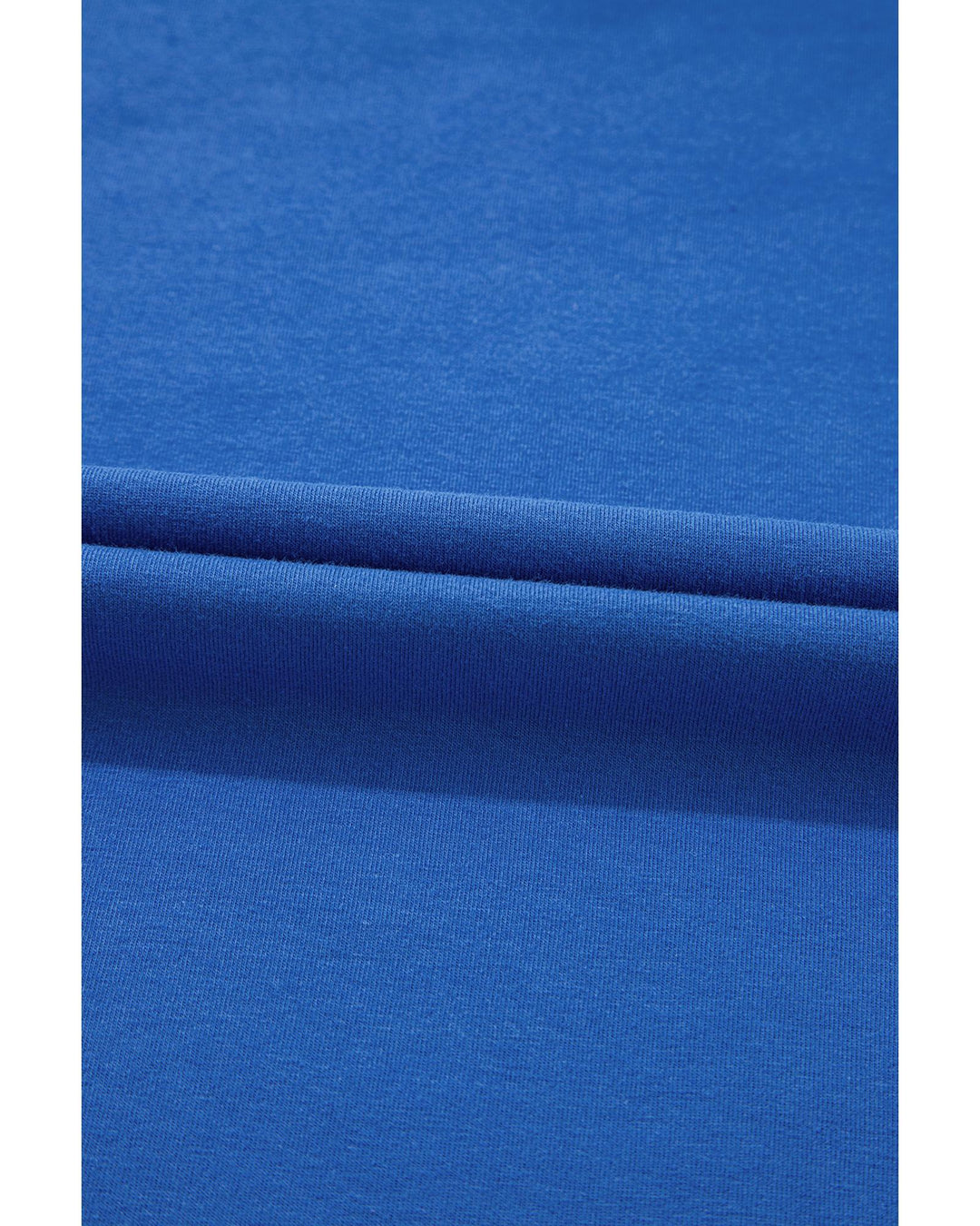 Real Teal American Flag Pattern Crewneck Tee - M