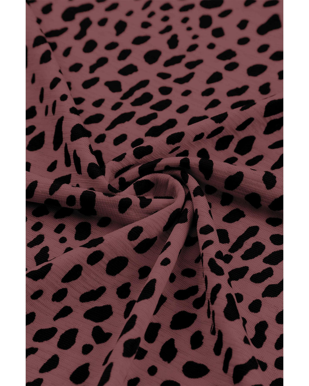 Azura Exchange Red Leopard Print Round Neck Tank Top - M