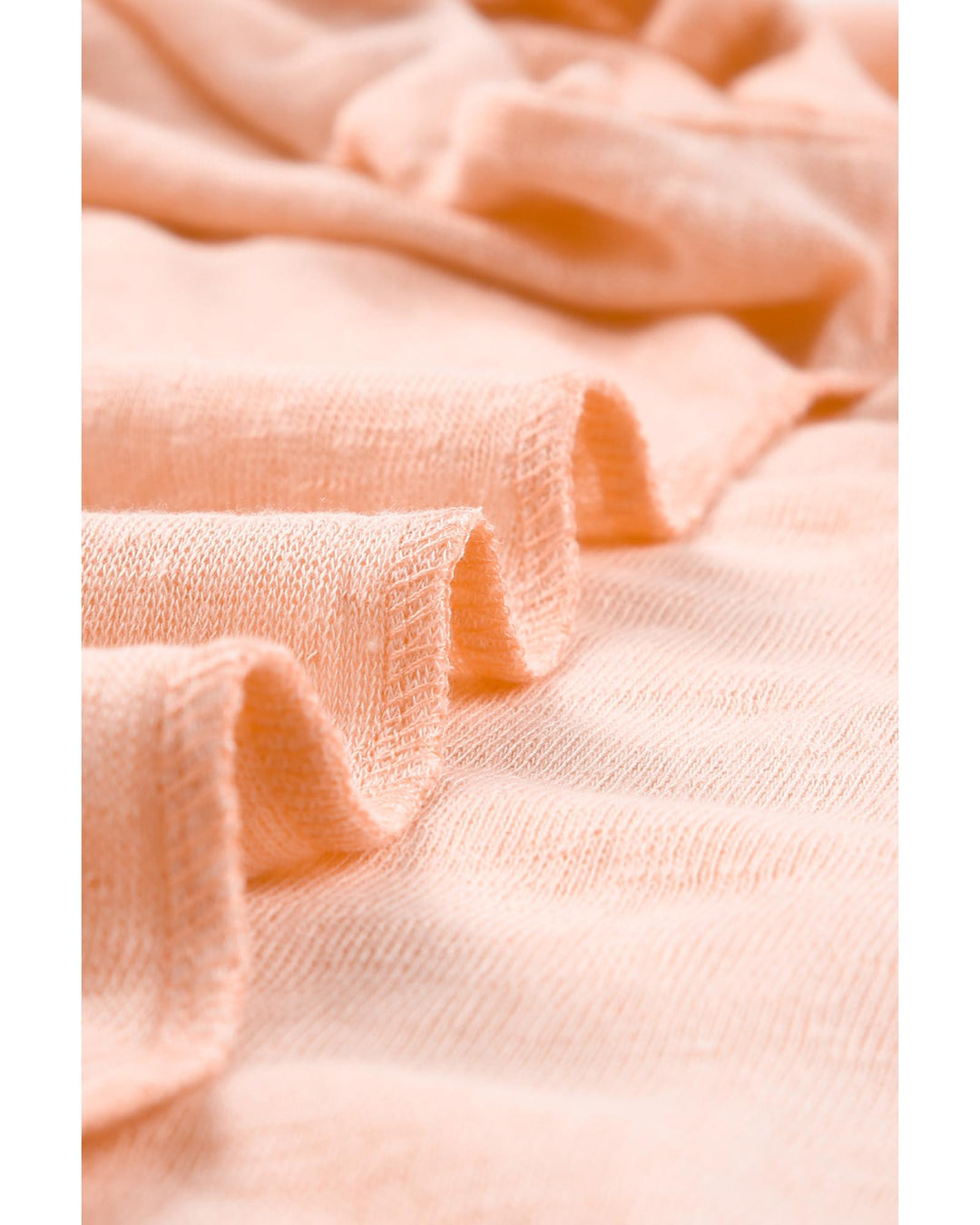 Pink Loose Fit Pockets Short Sleeve Beach Cover Up - M