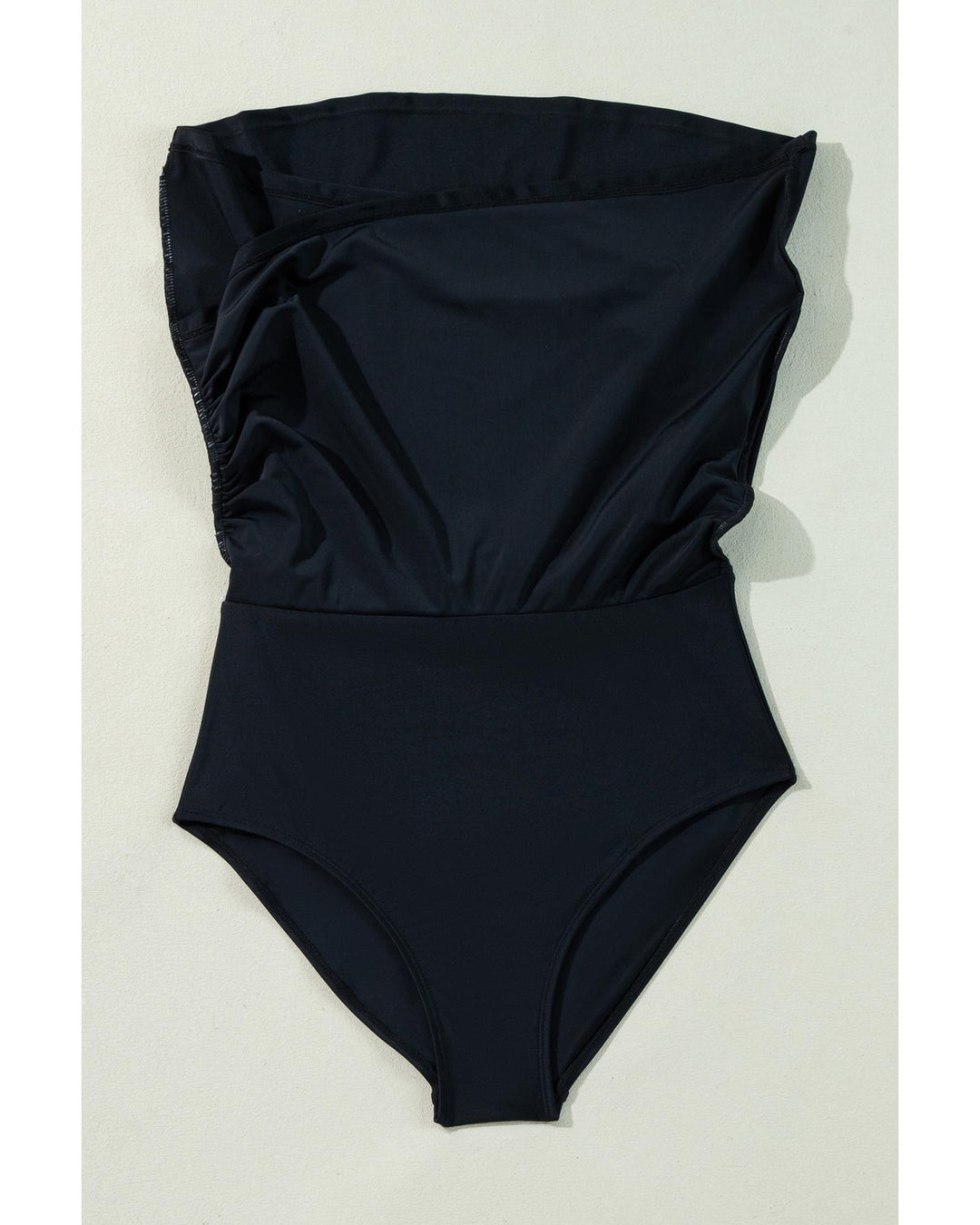 Black Crossover Bikini Tank and Skort Swimwear - 2XL