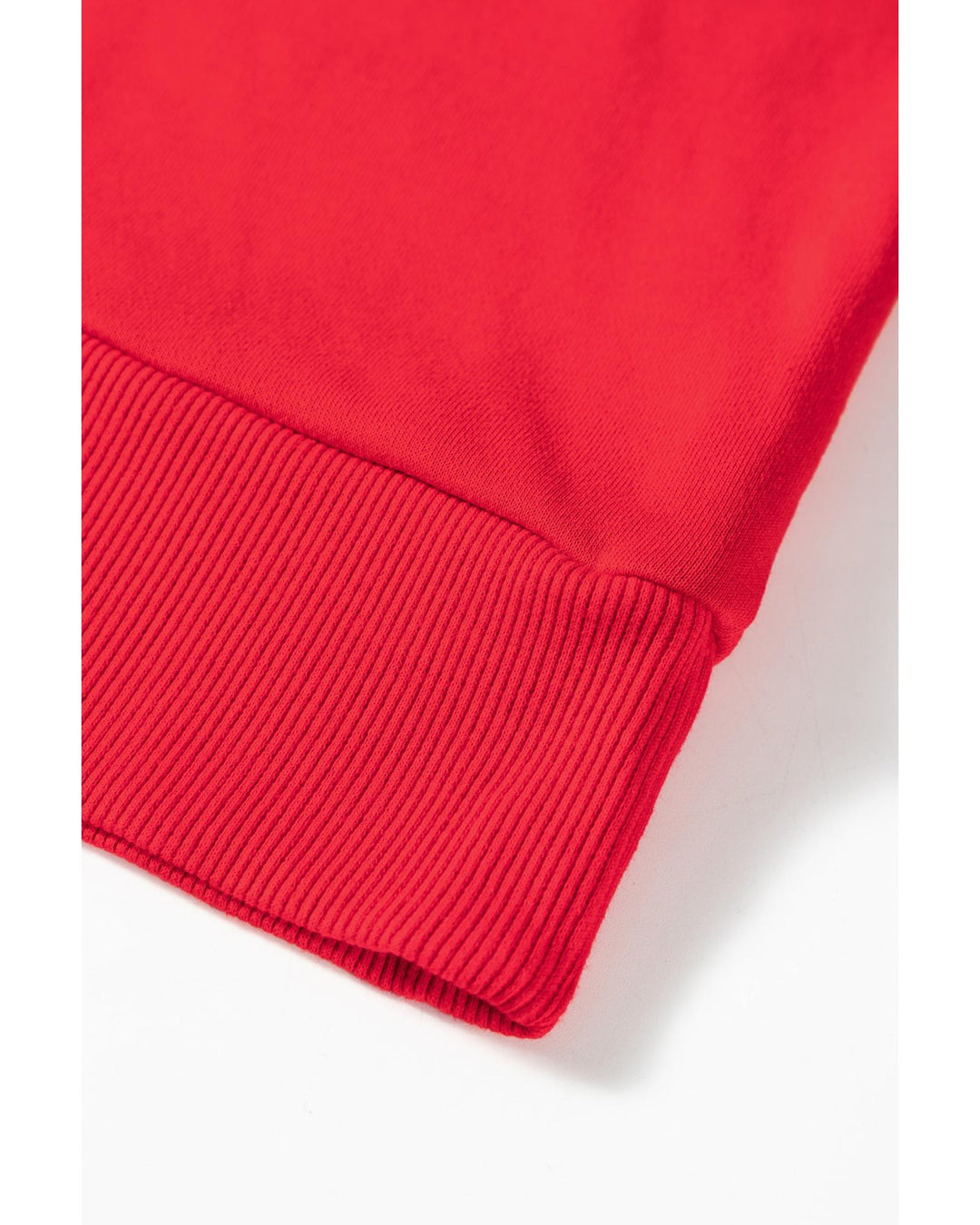 Fiery Red Plus Size Santa Baby Tinsel Crew Neck Sweatshirt - 1X