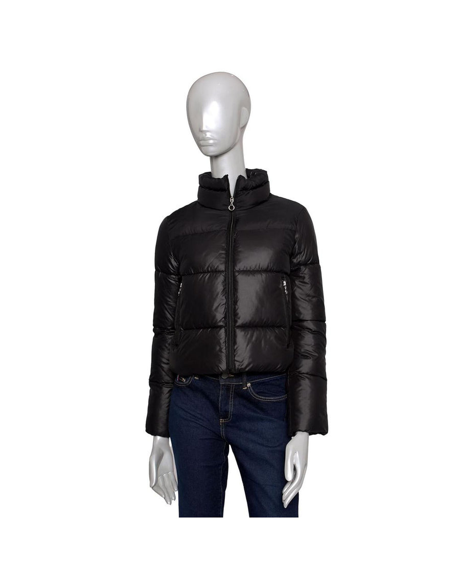 Baldinini Trend Women's Black Polyester Jackets & Coat - L