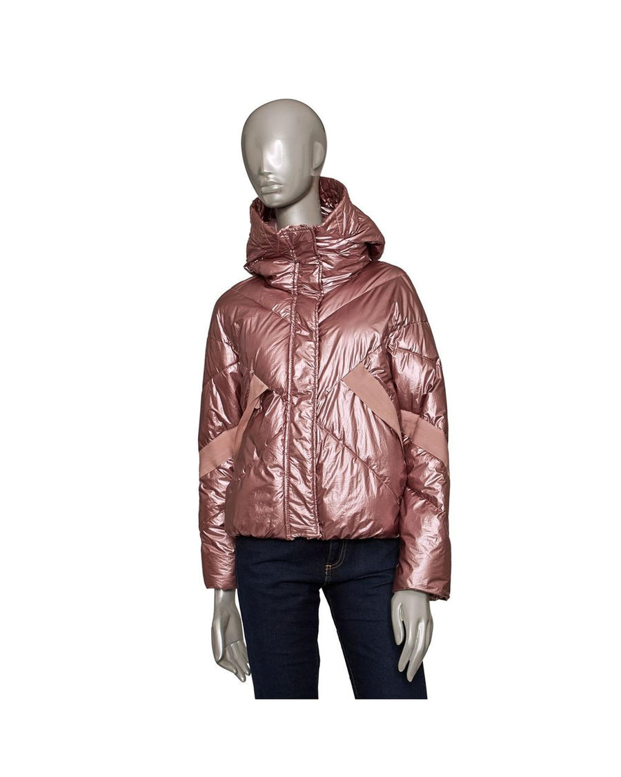 Baldinini Trend Women's Pink Polyester Jackets & Coat - 2XL