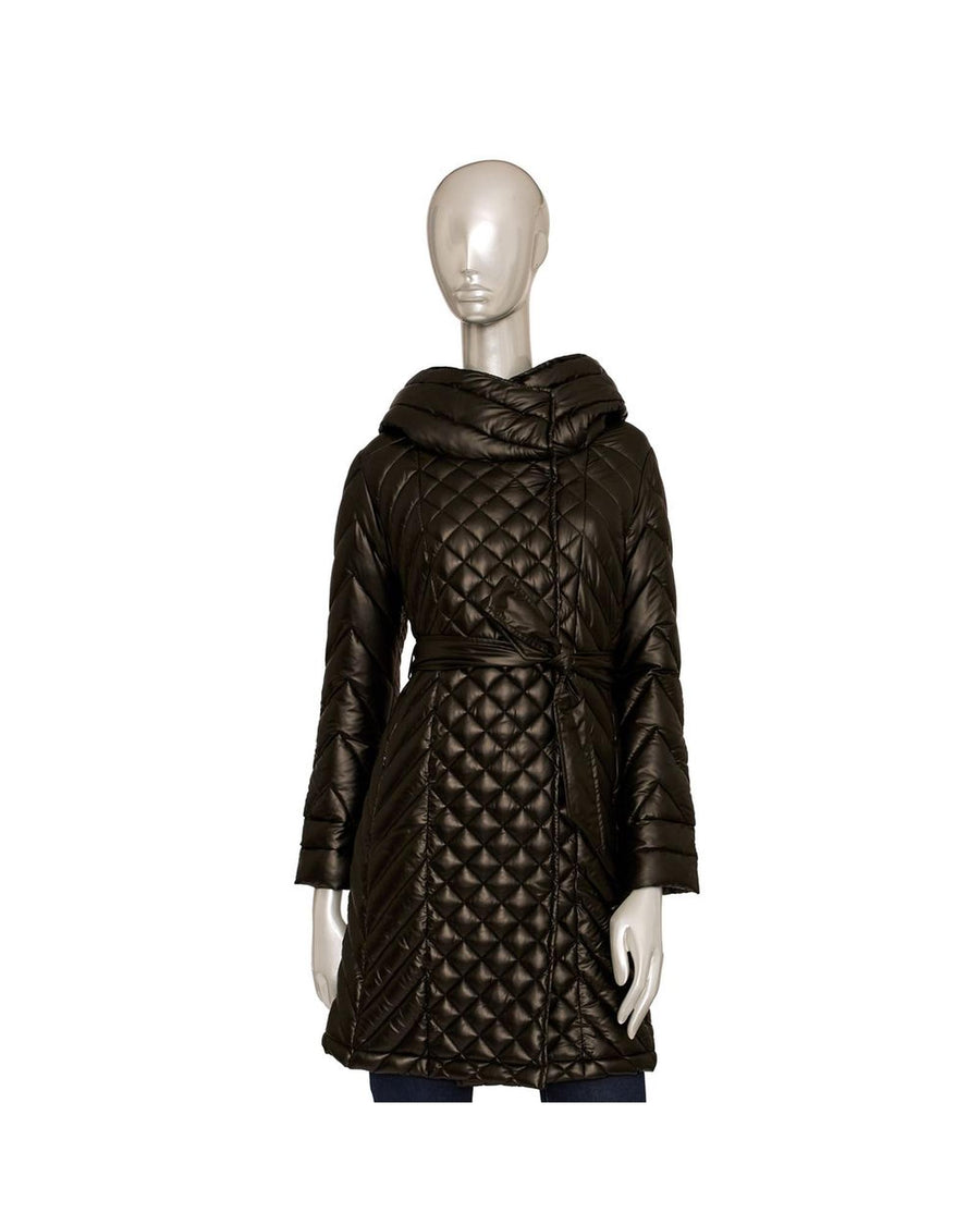 Baldinini Trend Women's Black Polyester Jackets & Coat - 2XL