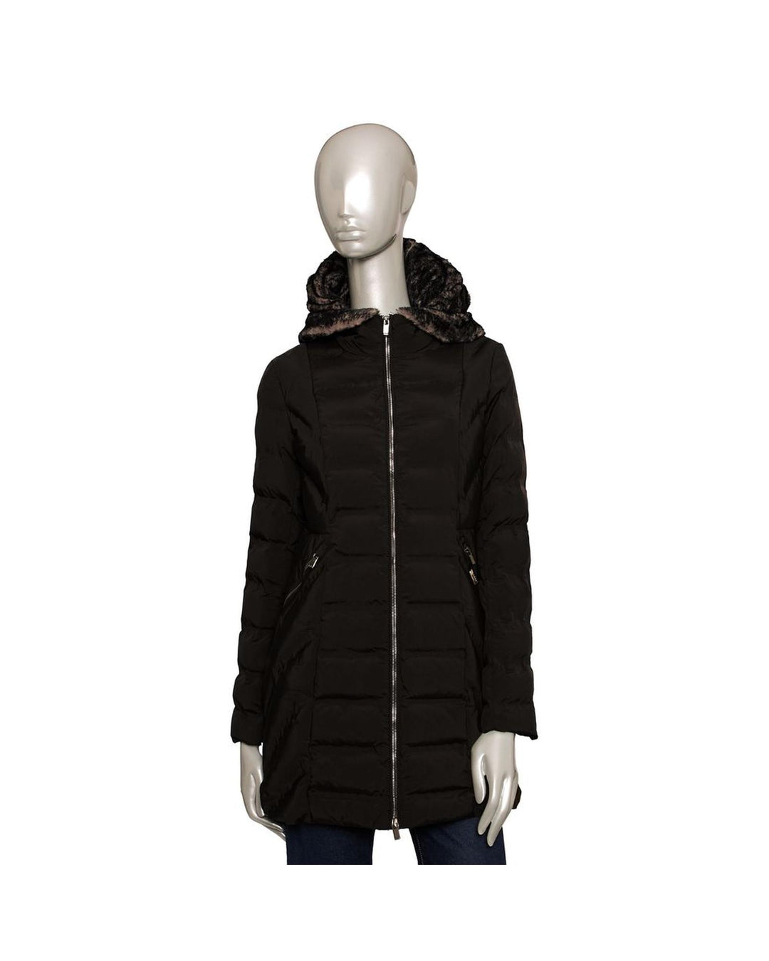 Baldinini Trend Women's Black Polyester Jackets & Coat - XL