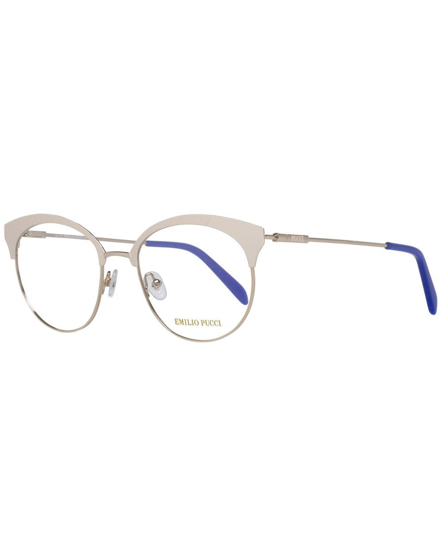 Emilio Pucci Women's Beige  Optical Frames - One Size