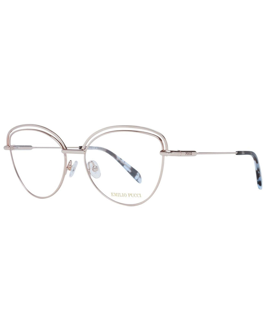 Emilio Pucci Women's Rose Gold  Optical Frames - One Size