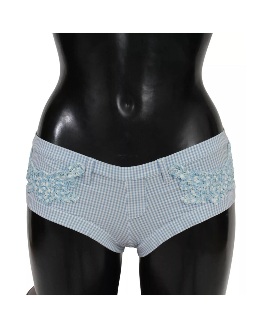 Ermanno Scervino Women's Blue Beachwear Bottoms Swimsuit Shorts - 2 IT