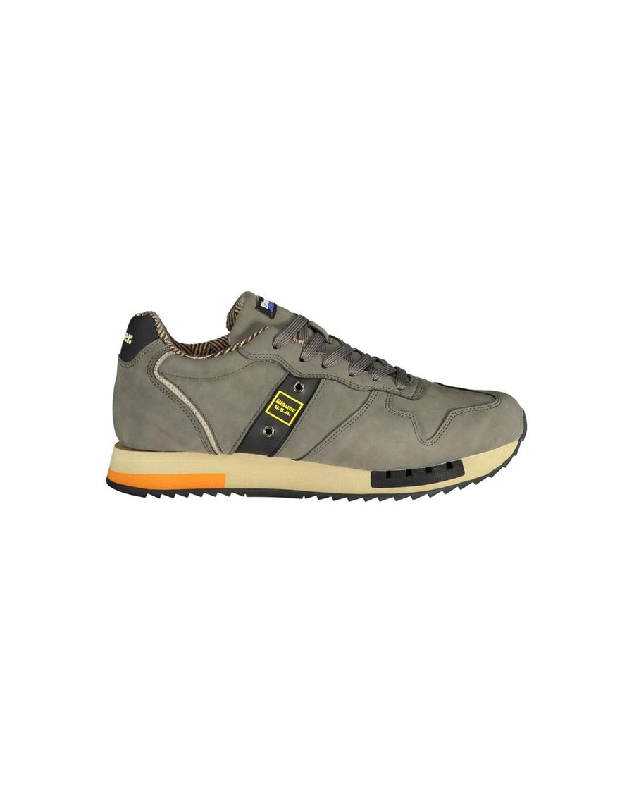 Blauer Men's Gray Polyester Sneaker - 44 EU