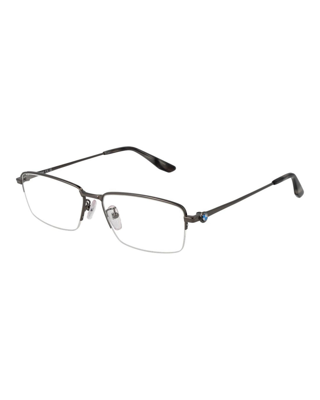 BMW Men's Silver  Optical Frames - One Size