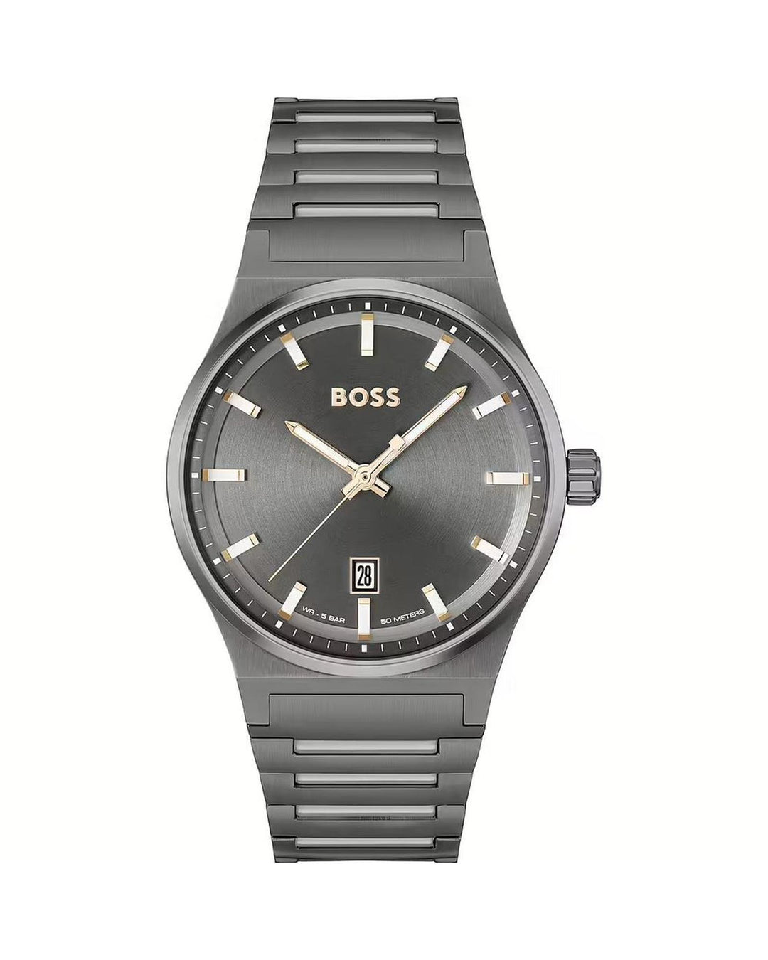 Hugo Boss Men's Gray Stainless Steel Watch - One Size