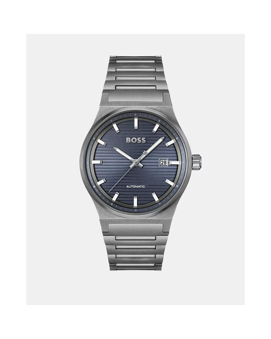 Hugo Boss Men's Gray Stainless Steel Watch - One Size
