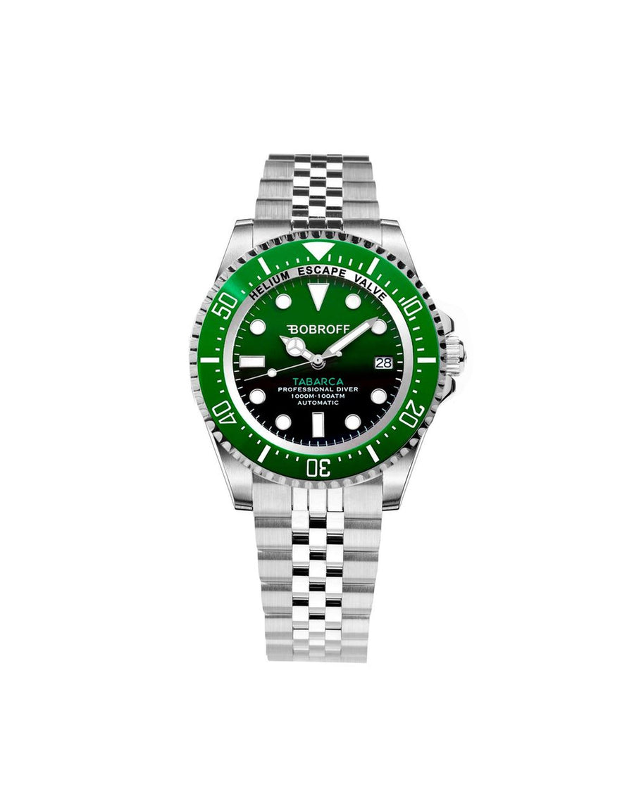 Bobroff Men's Silver Stainless Steel Watch - One Size