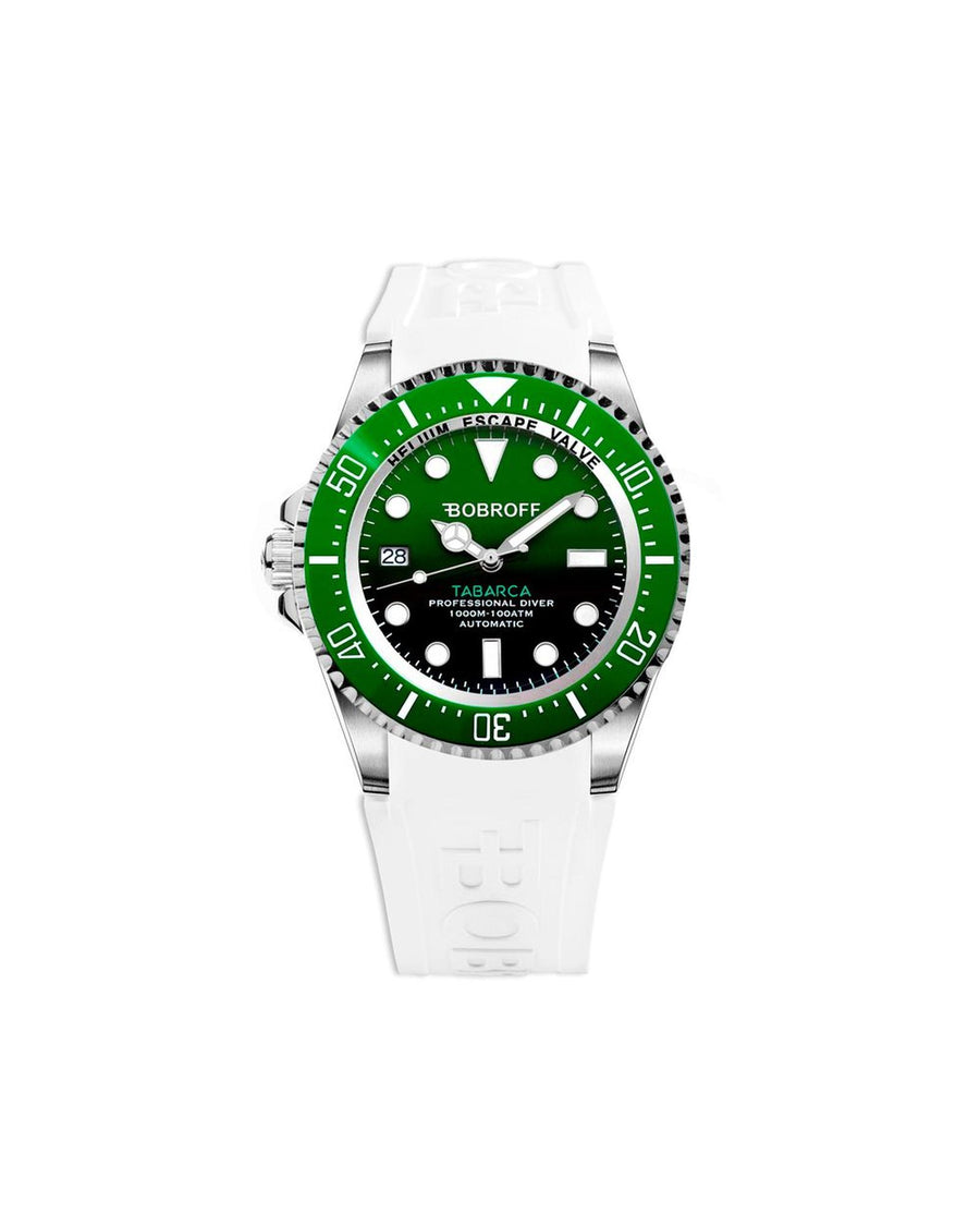 Bobroff Men's White Rubber Watch - One Size
