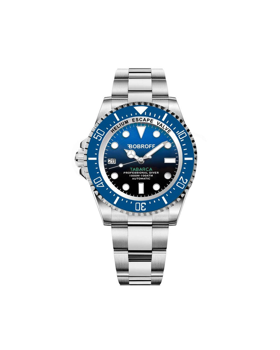 Bobroff Men's Silver Stainless Steel Watch - One Size