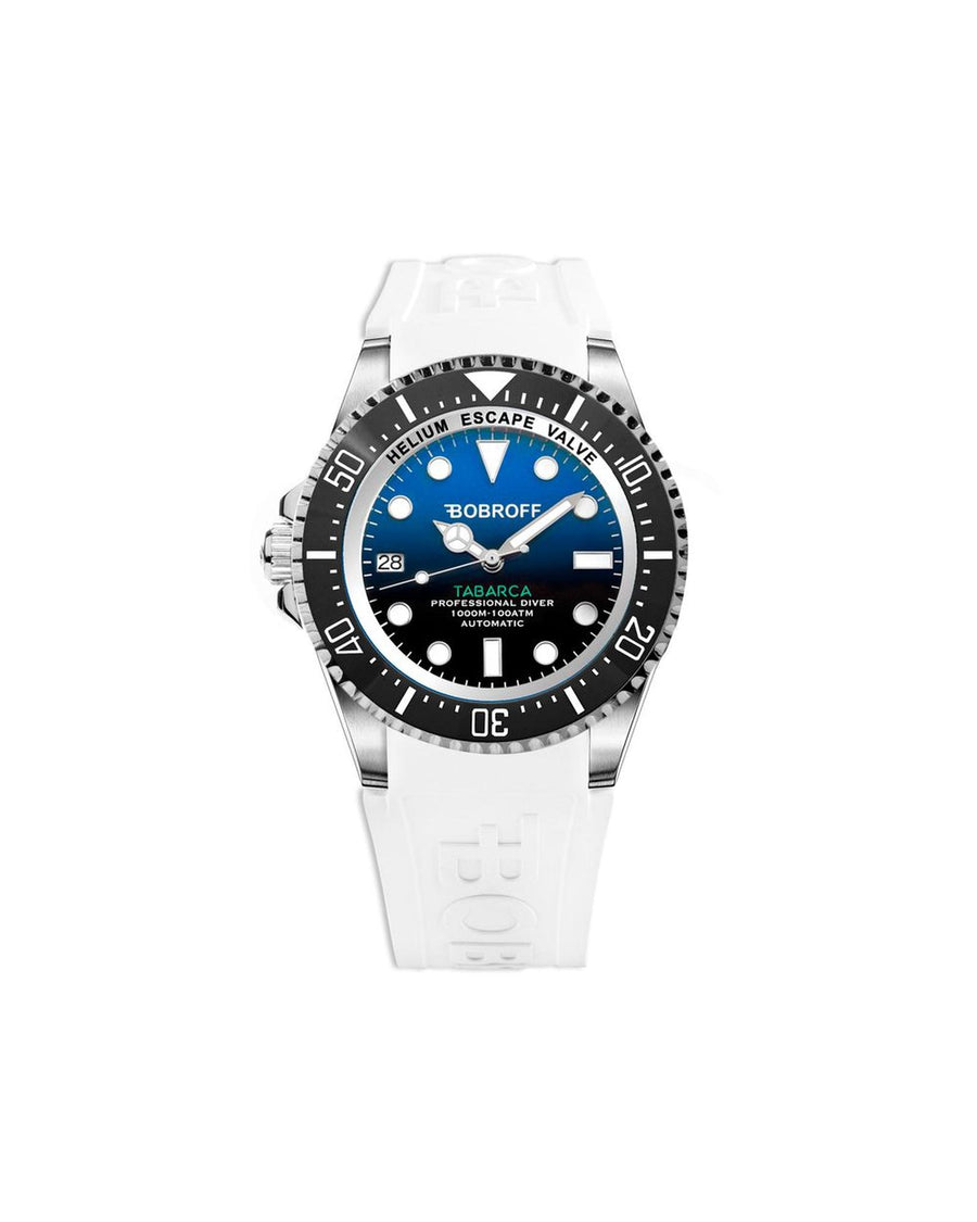 Bobroff Men's White Rubber Watch - One Size