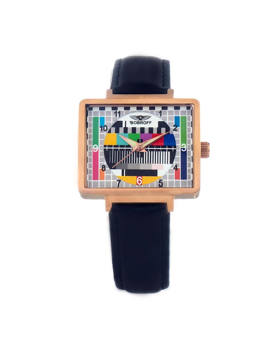 Bobroff Women's Black Leather Watch - One Size