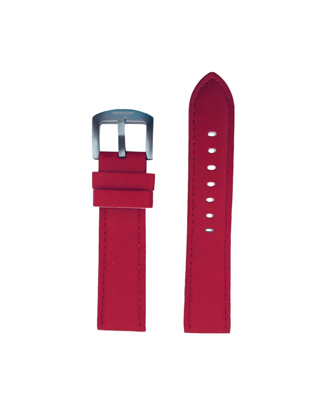 Bobroff Unisex's Red Leather Watch - One Size